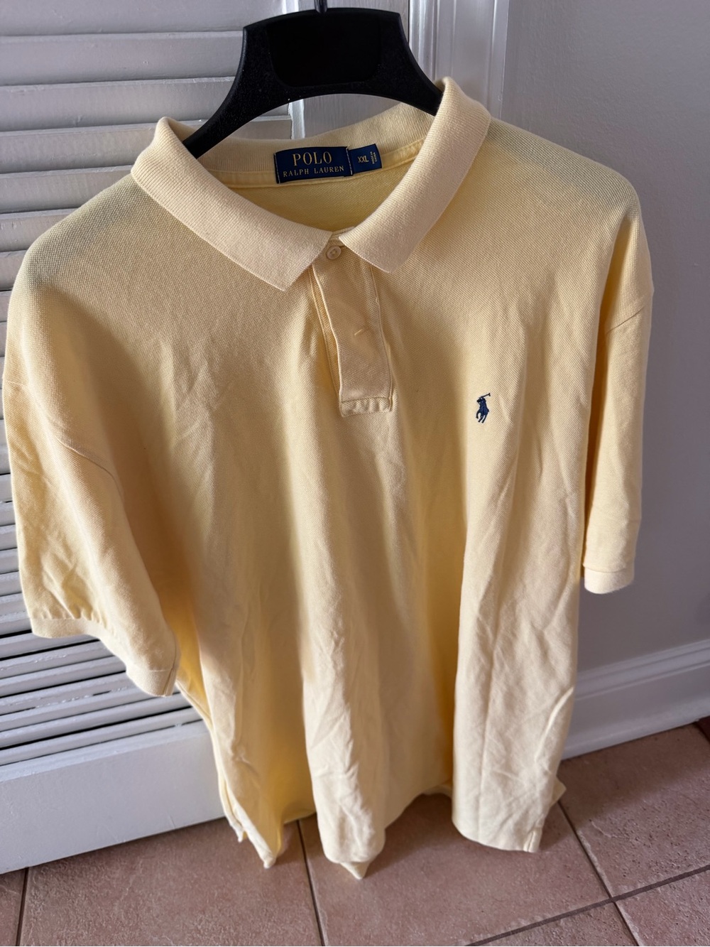 Polo by Ralph Lauren Classic Yellow Men’s Polo Shirt XXL